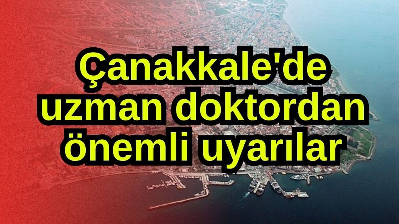 Çanakkale'den Kritik Uyarı: Uzman Doktor Emre Çiçek Alzheimer Hakkında Bilinmesi Gerekenleri Paylaştı