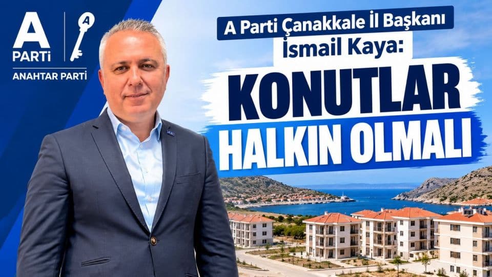Anahtar Parti’den Gökçeada’daki TOKİ Projesi İçin Çağrı: “Konutlar Halkın Olmalı”
