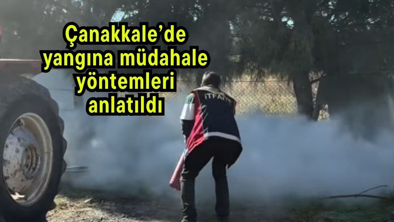 Bozcaada'da Yangınlara Karşı Kapsamlı Hazırlık: Belediye Personeline Kritik Eğitim