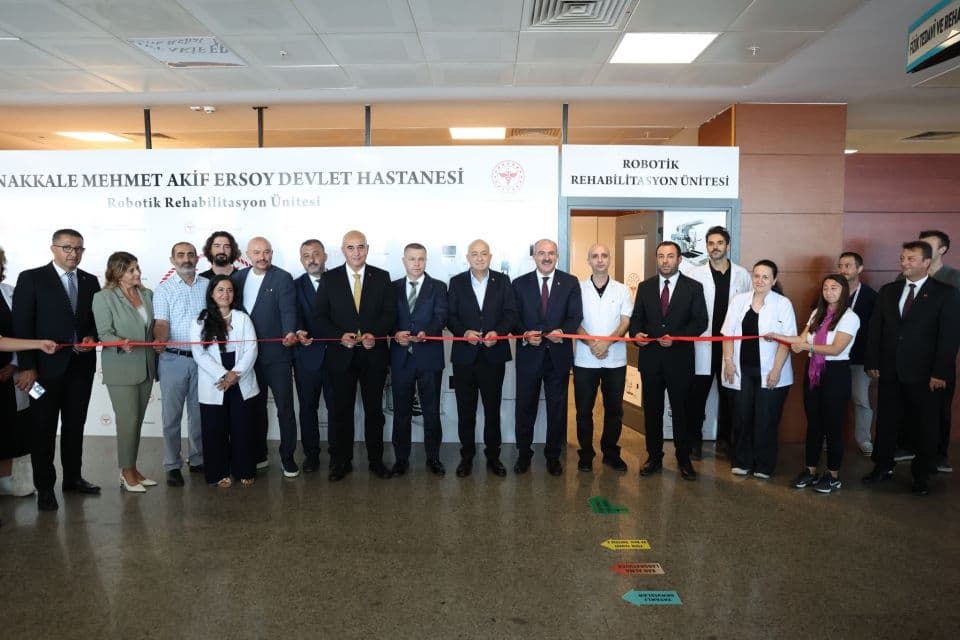 Çanakkale Devlet Hastanesi'ne robotik yürüme cihazı