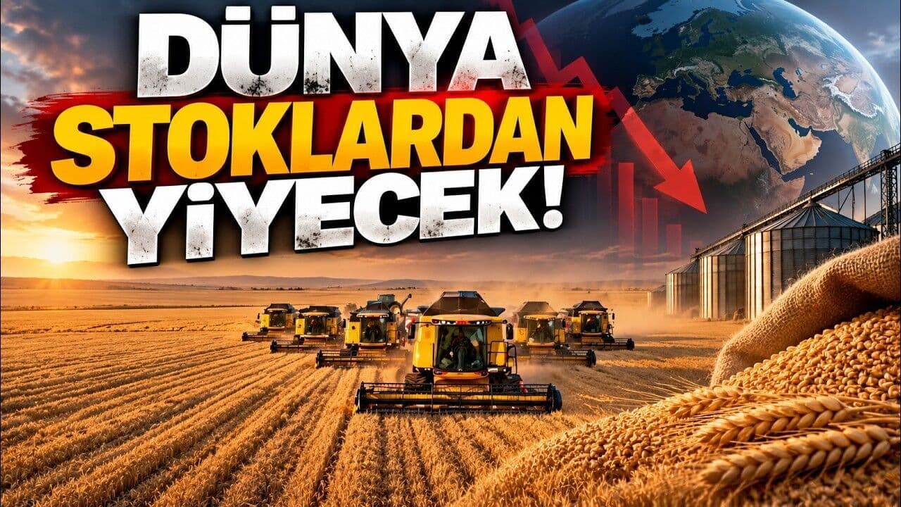 Tahıl Üretiminde Düşüş Beklentisi; Dünya Stoklardan Yiyecek
