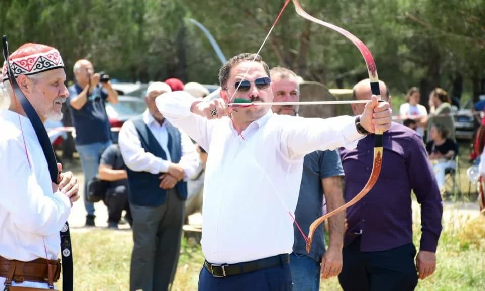Biga'da Geleneksel Okçuluk Yarışması