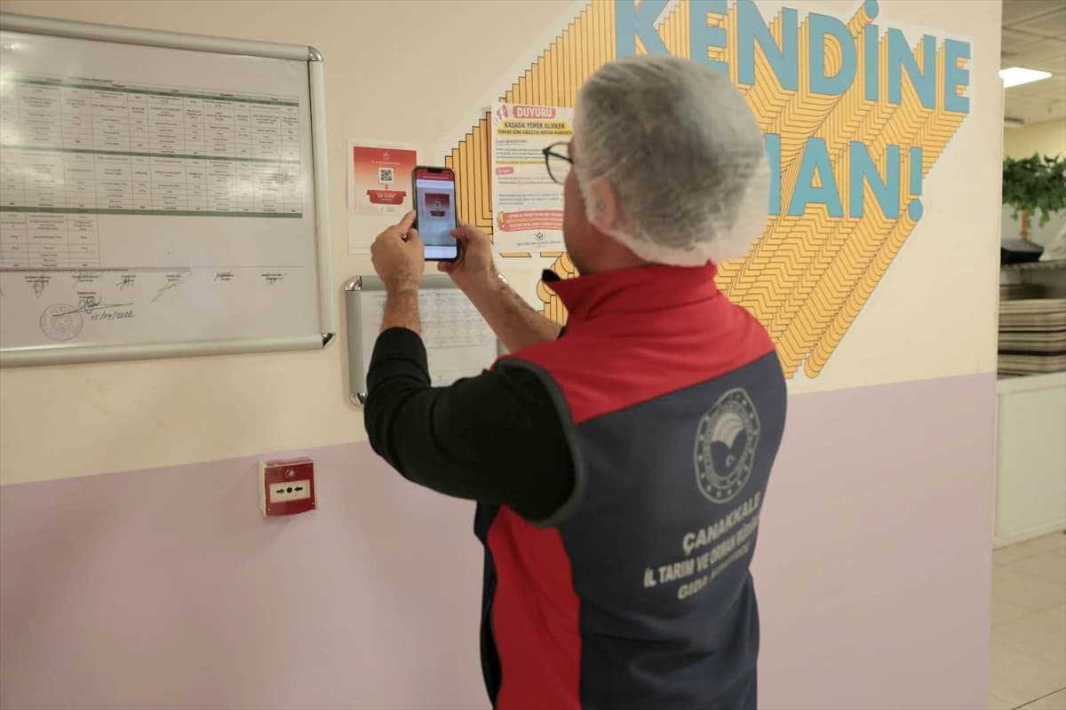 Çanakkale’de 11 Yükseköğretim Yurdu Aynı Anda Gıda Denetimine Tabi Tutuldu