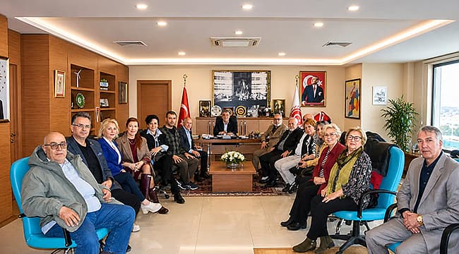 İYİ Parti Heyetinden Halil Ertuğrul'a Hayırlı Olsun Ziyareti