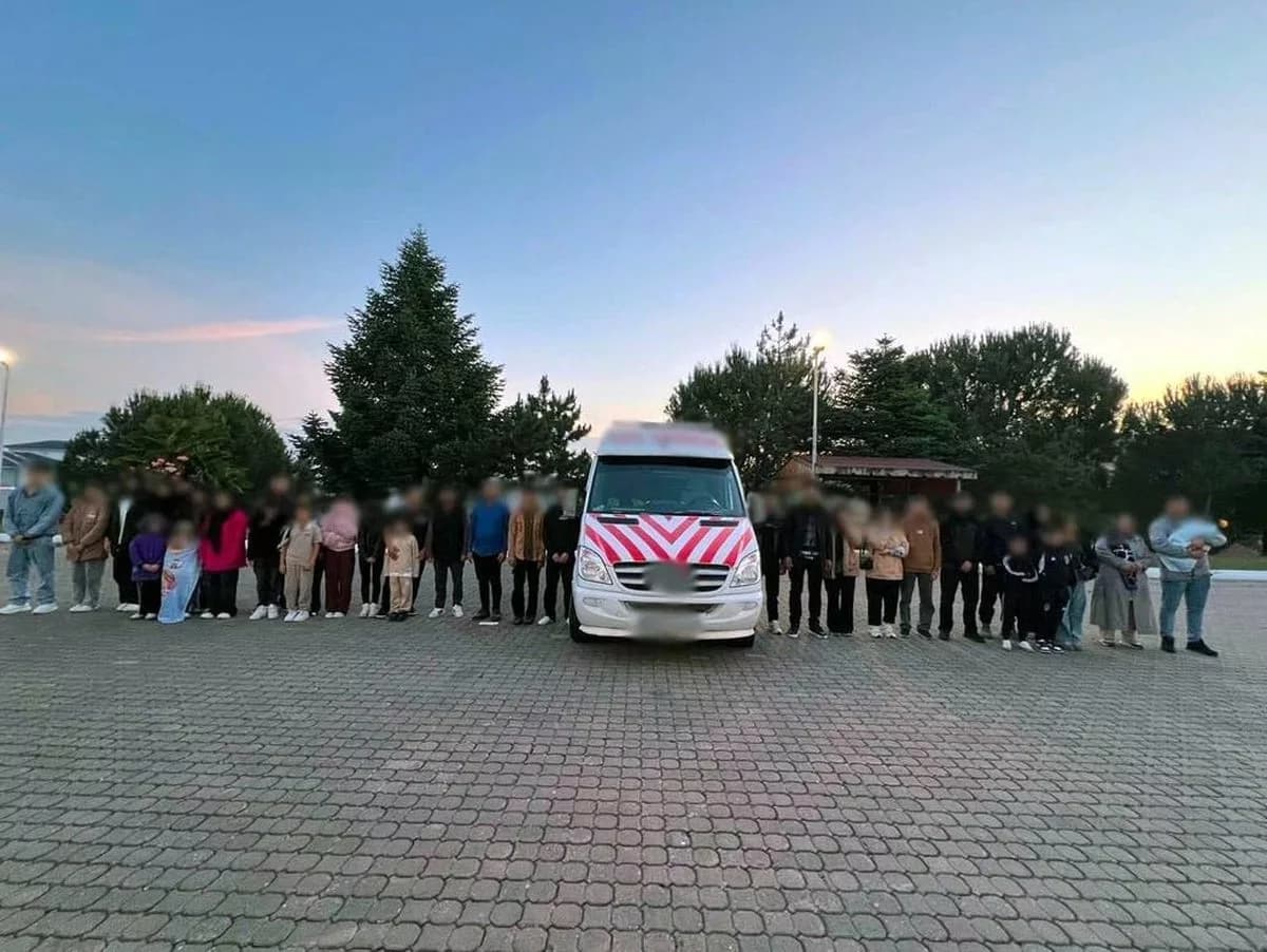 Çanakkale'de Kaçak Göçmen Operasyonu