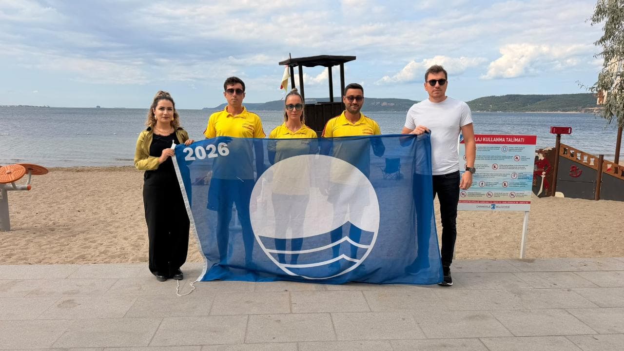 Çanakkale’nin Mavi Bayraklı Plajları 2026 Yaz Sezonunu Tamamladı