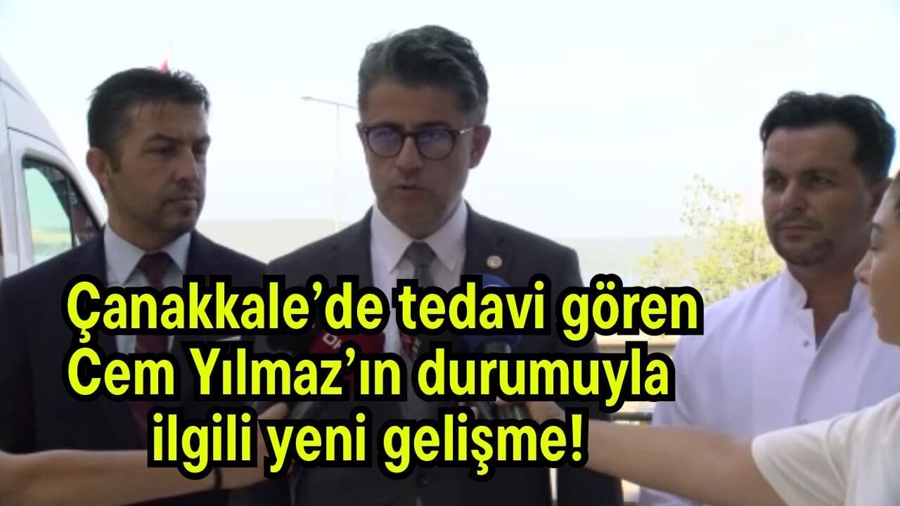Çanakkale’de tedavi gören Cem Yılmaz’ın durumuyla alakalı taze gelişim! (Video)