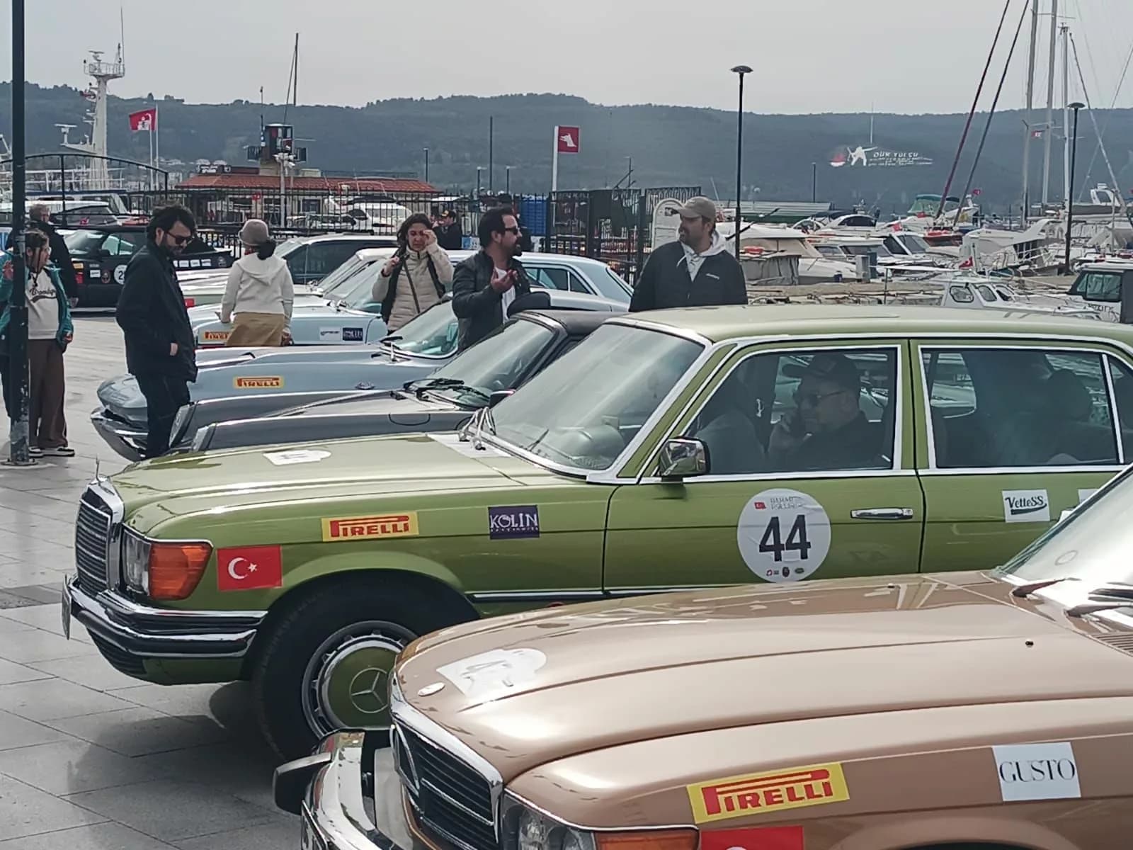 Çanakkale'de Klasik Otomobiller Rallisi