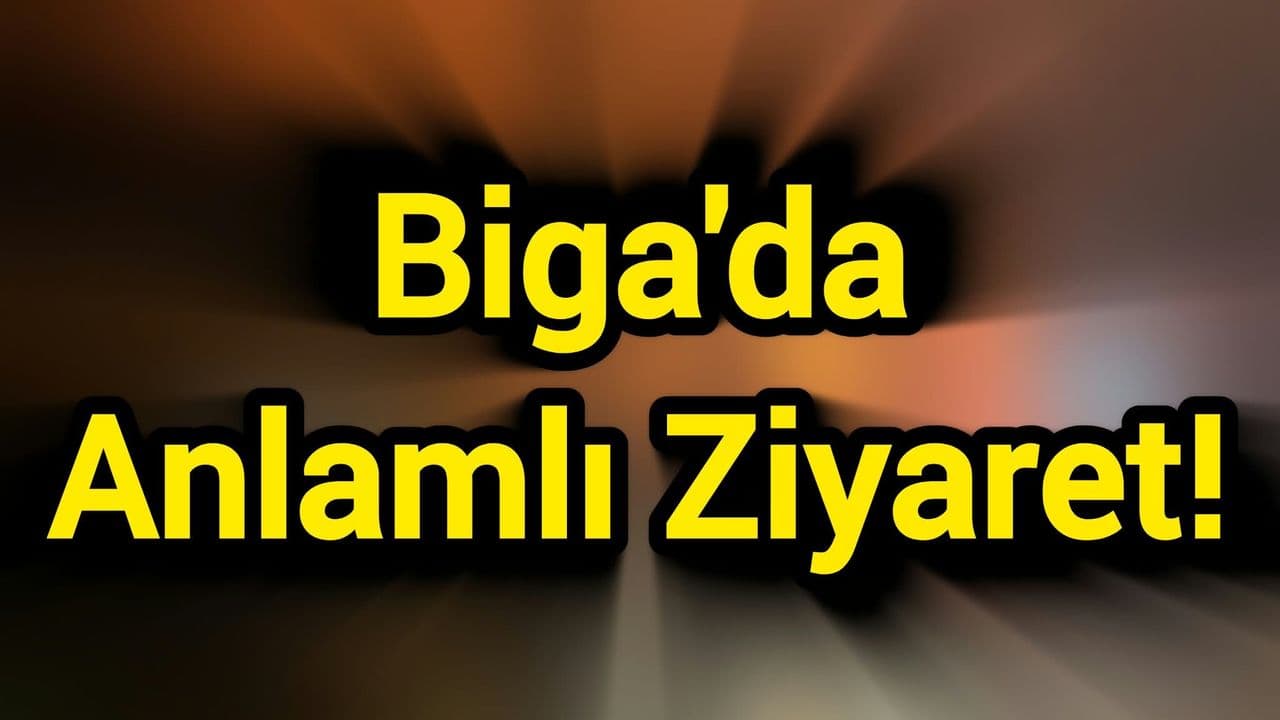 Biga Devlet Hastanesi’nde Palyatif Bakım Ünitesi Ziyareti ve Teşekkür Töreni