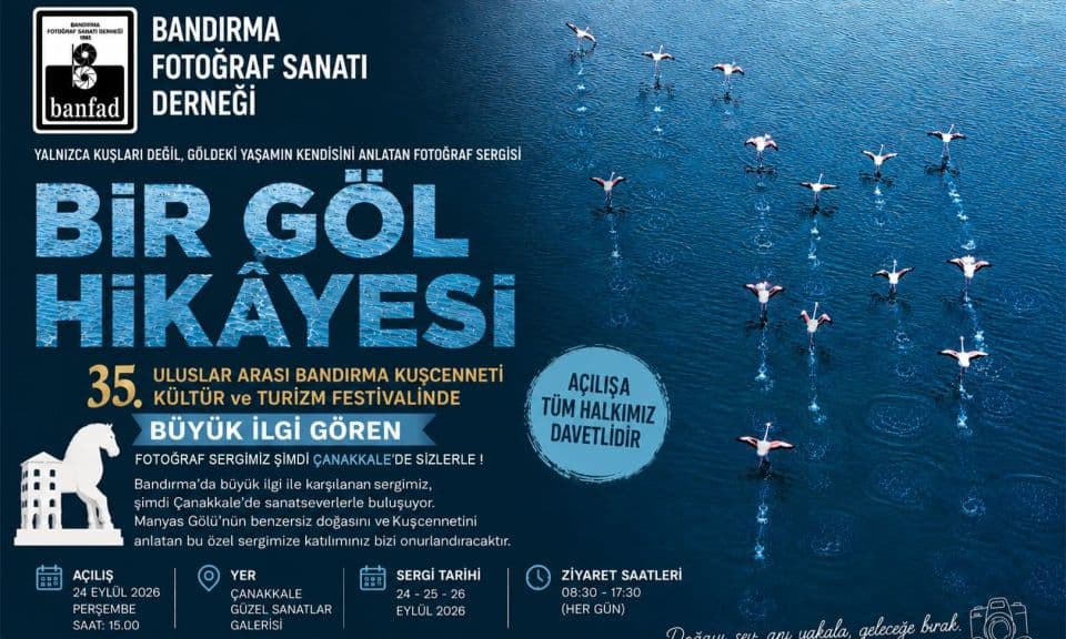 "Bir Göl Hikâyesi" Çanakkale'deki sanatseverler ile buluşuyor