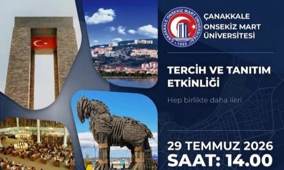 ÇOMÜ'den Üniversite Adaylarına Tercih Daveti