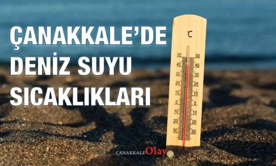 Çanakkale'de Deniz Suyu Sıcaklıkları