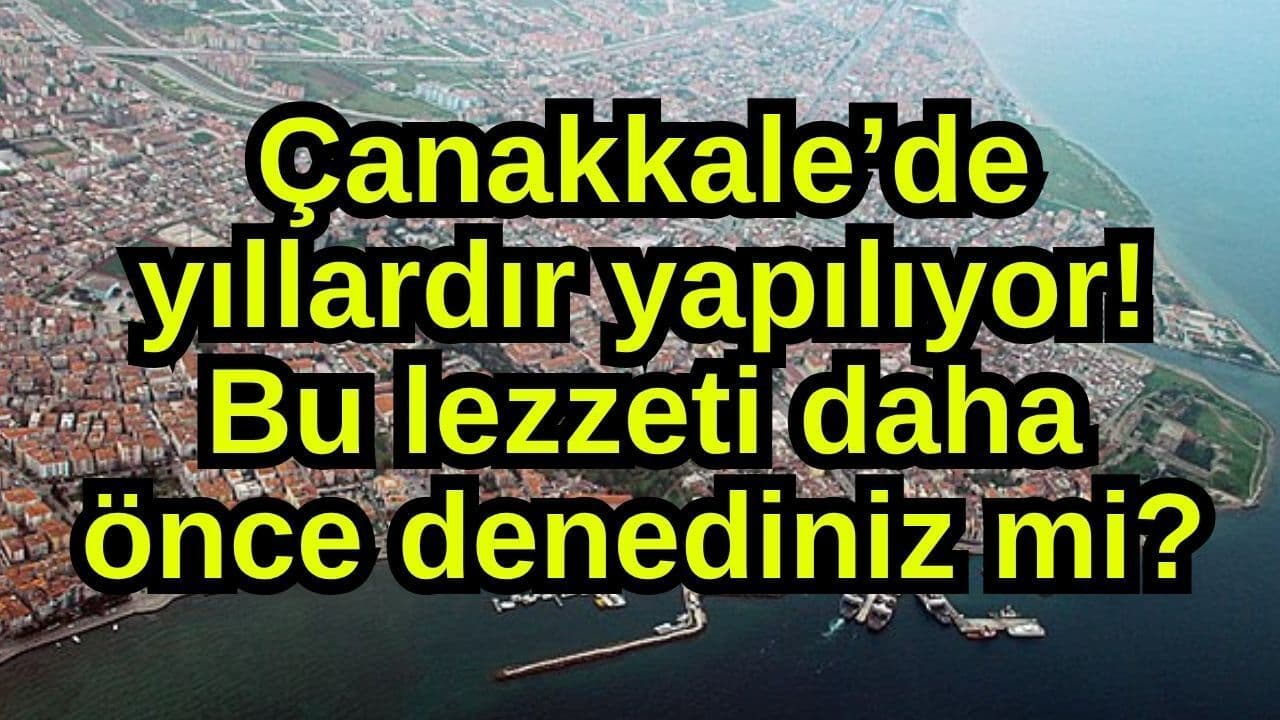 Çanakkale Mutfağının Gizli Lezzeti Tumbi: Sofraların Vazgeçilmezi Yeniden Keşfediliyor
