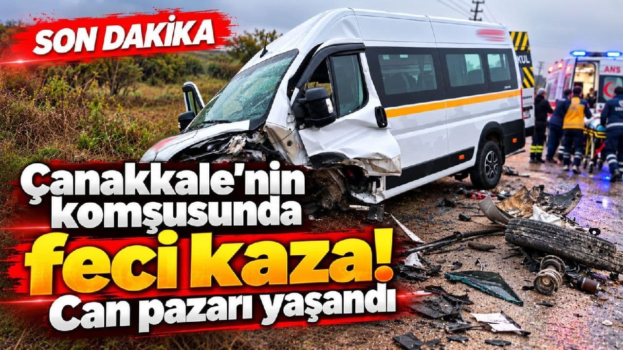 Çanakkale’ye Yakın Susurluk’ta Şiddetli Trafik Kazası: 10 Yaralı