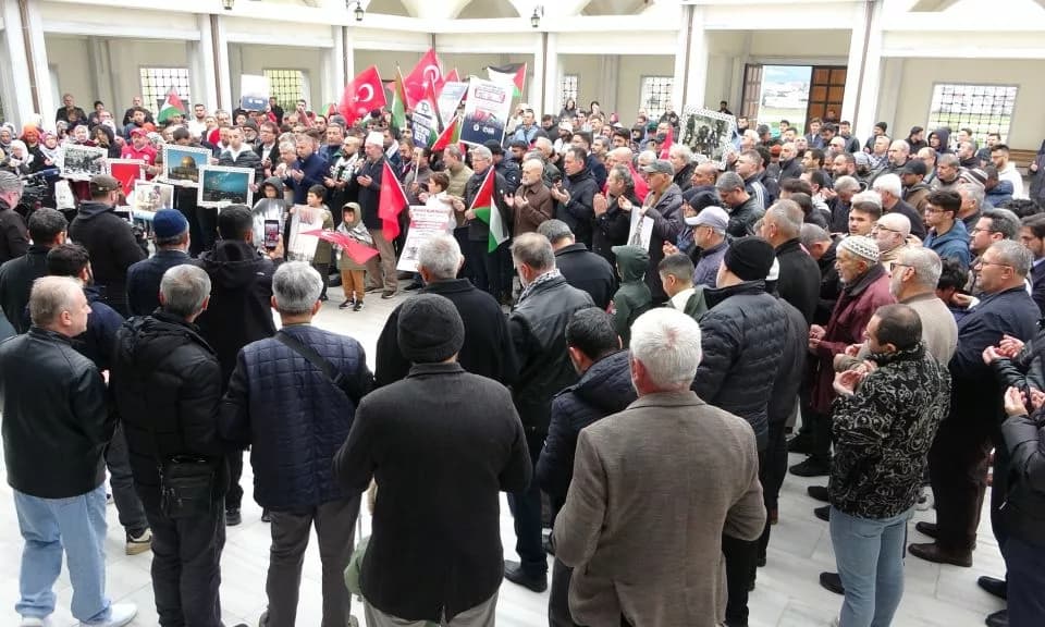 Çanakkale'den Küresel Sumud Filosu'na Destek
