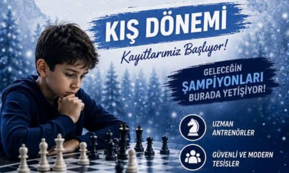 Çanakkale'de Kış Dönemi Satranç Eğitimi Kayıtları Başladı
