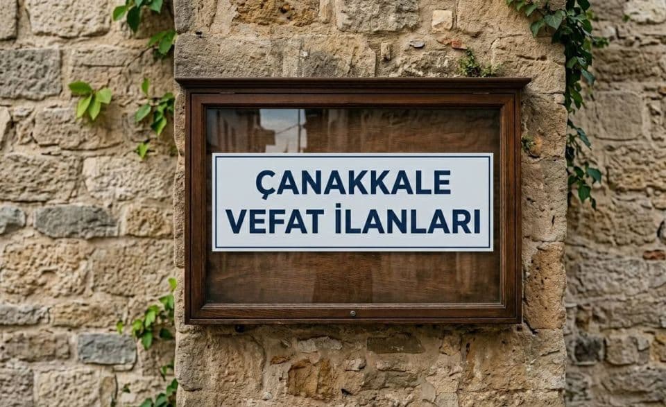Çanakkale'de Yaşanan Kayıp: Firdevs İŞSEVEN Vefat Etti