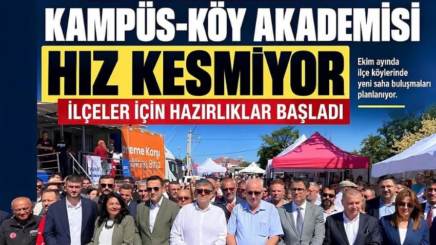 Kampüs-Köy Akademisi’nden Çanakkale’de Eğitimde Yeni Bir Dönem
