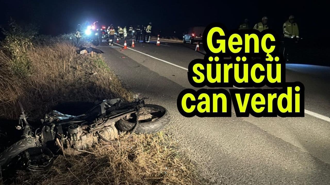 Genç araç kullanıcısı can verdi