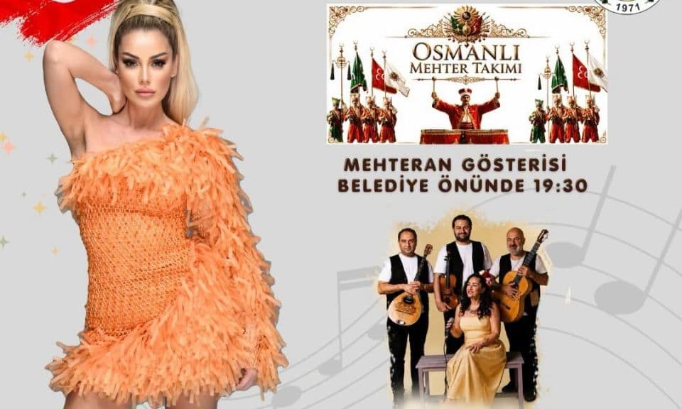 Geyikli’de 30 Ağustos Zafer Bayramı Coşkusu: Petek Dinçöz Konseri ve Etkinlikler