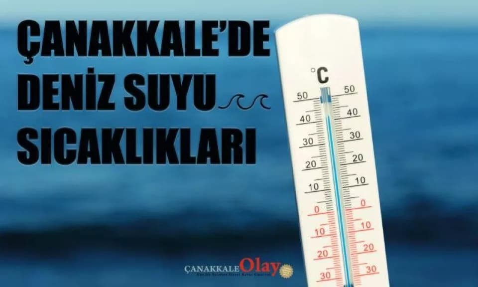 Çanakkale Deniz Suyu Sıcaklıkları