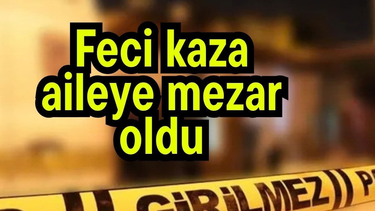 Uşak'ta Çarpma Kazasından 3 Kişi Ölümüne Uğrayan Aile – Çanakkale Haber