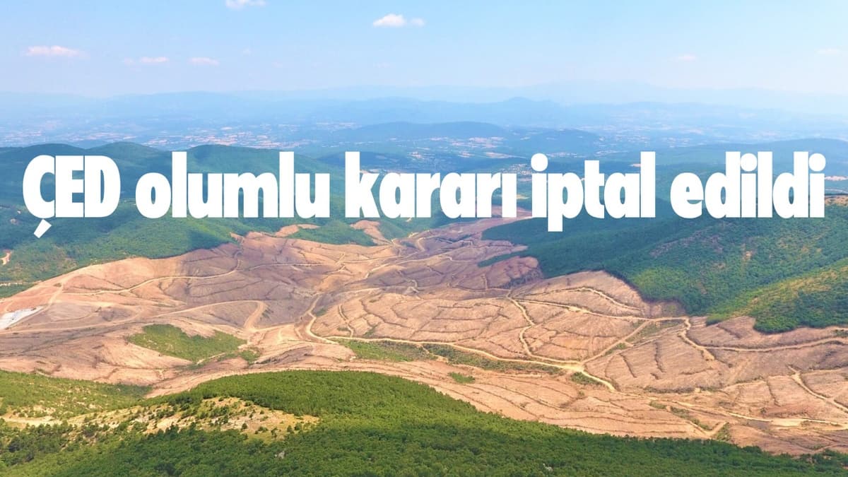 Çanakkale'de altın-gümüş madeni projesinin ÇED hükümü iptal edildi, gerekçe Atikhisar Barajı