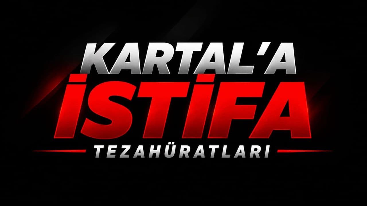 Kartal'a "istifa" tezahüratları