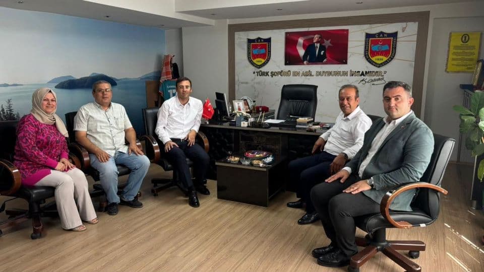 Çan Kaymakamı Şimşek, Şoförler ve Ziraat Odalarına Ziyaret Yaptı