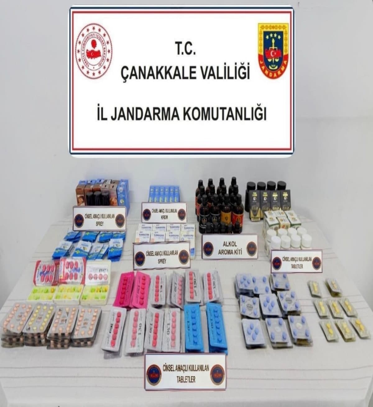 Çanakkale Bayramiç'te Jandarma Operasyonu: 730 Litre Sahte Şarap Ele Geçirildi