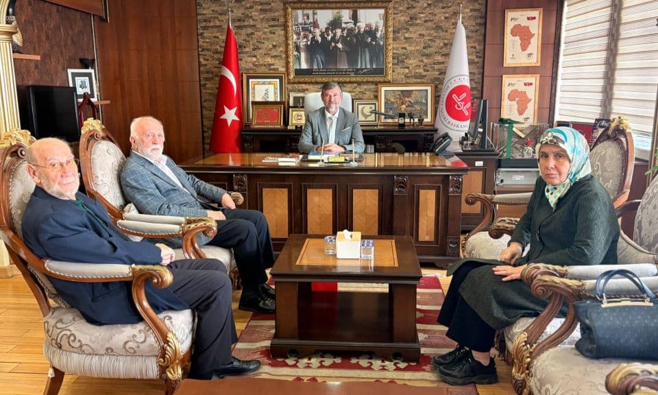 Saadet Partisi Çanakkale Heyeti, İl Müftüsü Mevlüt Topçu'yu Ziyaret Etti