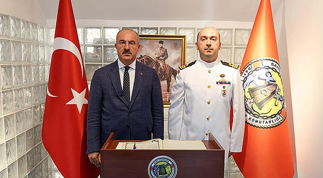 Vali Toraman Sahil Güvenlik Batı Marmara Grup Komutanlığı'nı Ziyaret Etti
