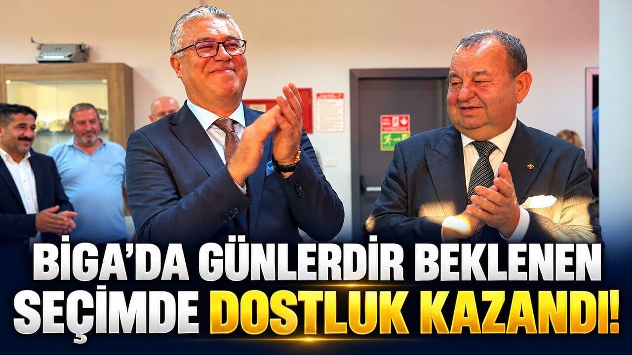 Biga TSO Seçimleri: Sandıktan Çıkan Güçlü İrade ve Kucaklaşan Dostluk Ruhu