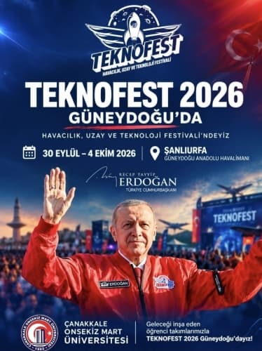 ÇOMÜ Öğrenci Takımları TEKNOFEST 2026’da Güneydoğu’da