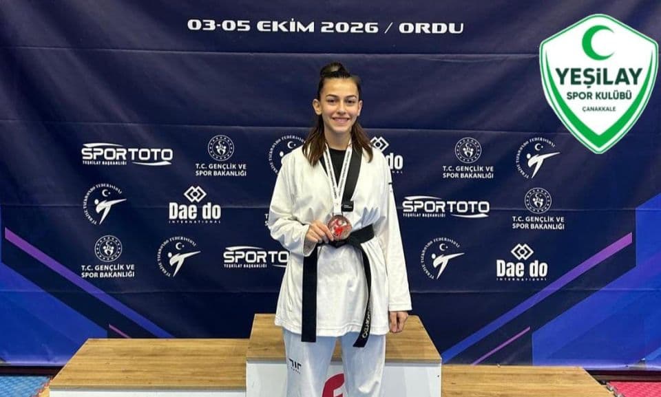 Fatma Nur Karaman, Ordu’da düzenlenen Taekwondo Şampiyonası’nda Türkiye 3.’ü oldu