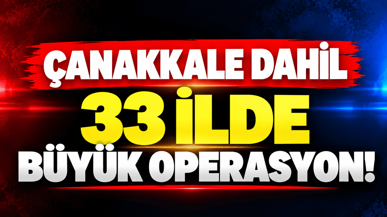 Çanakkale’de 33 İl Dahil Büyük Göçmen Kaçakçılığı Operasyonu