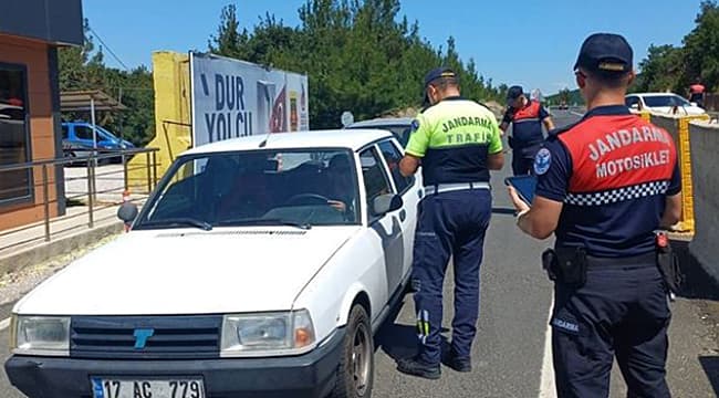 JANDARMADAN TRAFİKTE HUZUR VE GÜVEN UYGULAMASI