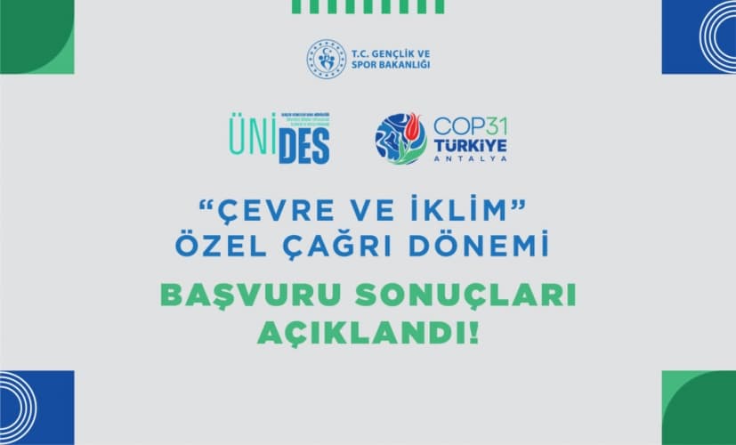 ÇOMÜ’den İklim ve Çevre Alanında Büyük Başarı: ÜNİDES “Çevre ve İklim” Özel Çağrısında Türkiye Top 3’te!