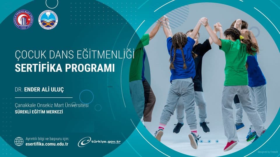 Çanakkale'de Çocuk Dans Eğitimi için Sertifika Fırsatı