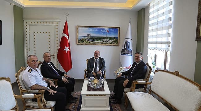 Çanakkale Valisi Ömer Toraman'a Yüksek Düzeyli Ziyaret