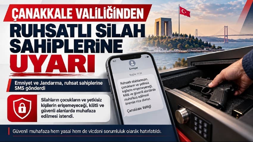 Valilikten Ruhsatlı Silah Sahiplerine Önemli Uyarı