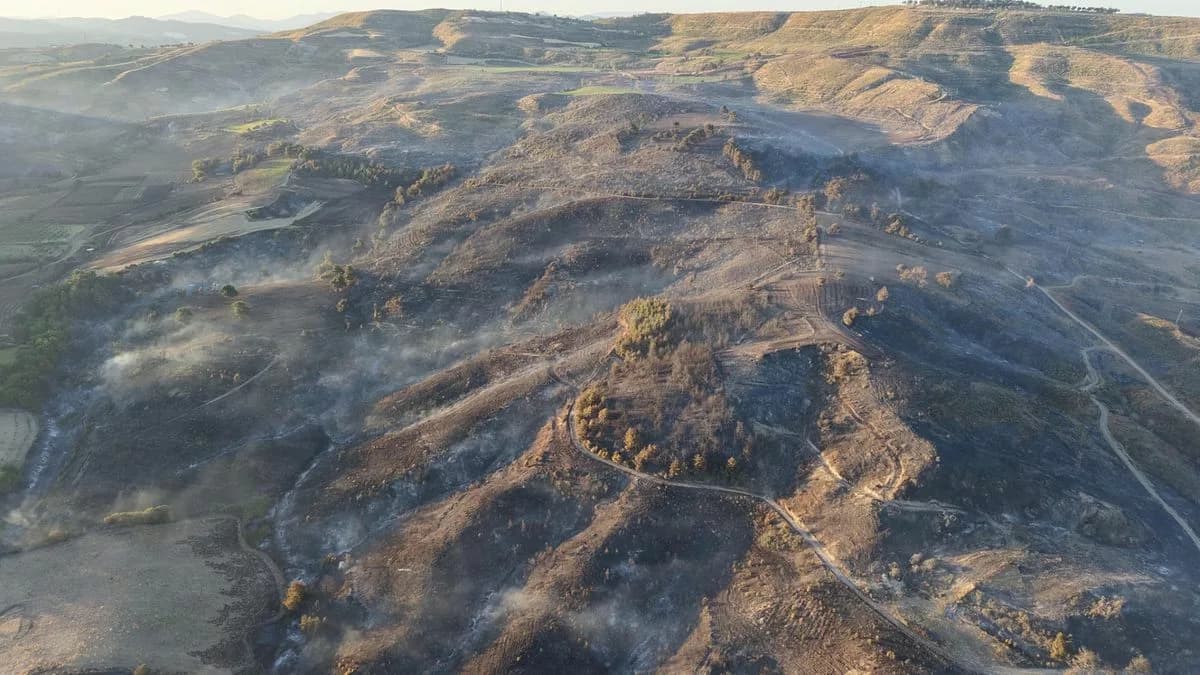 Çanakkale'de Yangın Kontrol Altına Alındı