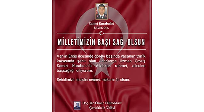 MİLLETİMİZİN BAŞI SAĞ OLSUN