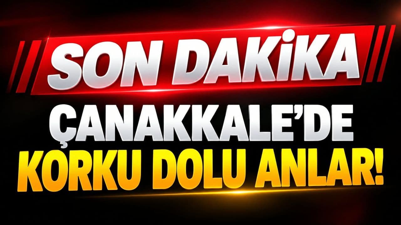 Çanakkale Boğazı'nda Tekne Sürüklenmesi: KEGM-6 Hızlı Kurtarma Operasyonu