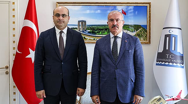 Gürcistan Başkonsolosu Jishkaryan, Çanakkale Valisi Toraman ile Görüşme Gerçekleştirdi