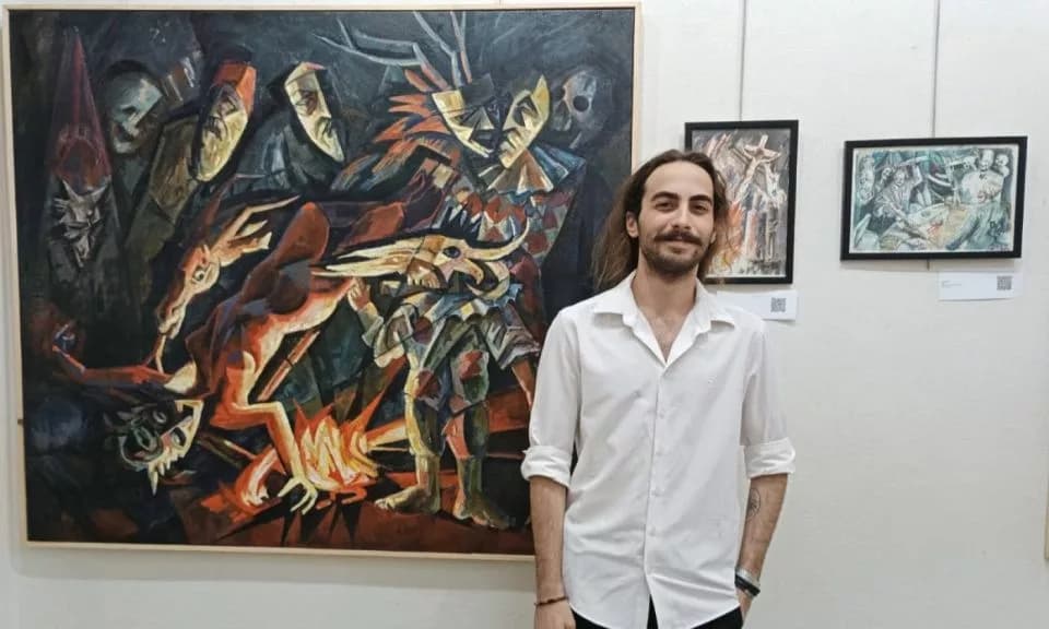 Çanakkale Belediyesi Yazar ve Sanatçı Evi'nde Anadolu Nihilizmi Sergisi