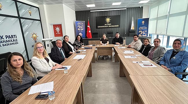 AK Parti Çanakkale Sosyal Politikalar Toplantısı