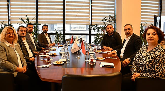 İnşaat Mühendisleri Odası Çanakkale Şubesi, Çanakkale Ticaret ve Sanayi Odası’nı Ziyaret Etti