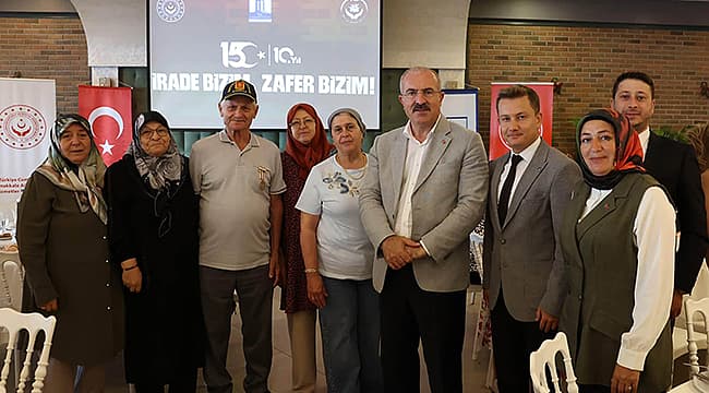 ŞEHİT AİLELERİ VE GAZİLER ONURUNA ANLAMLI BULUŞMA