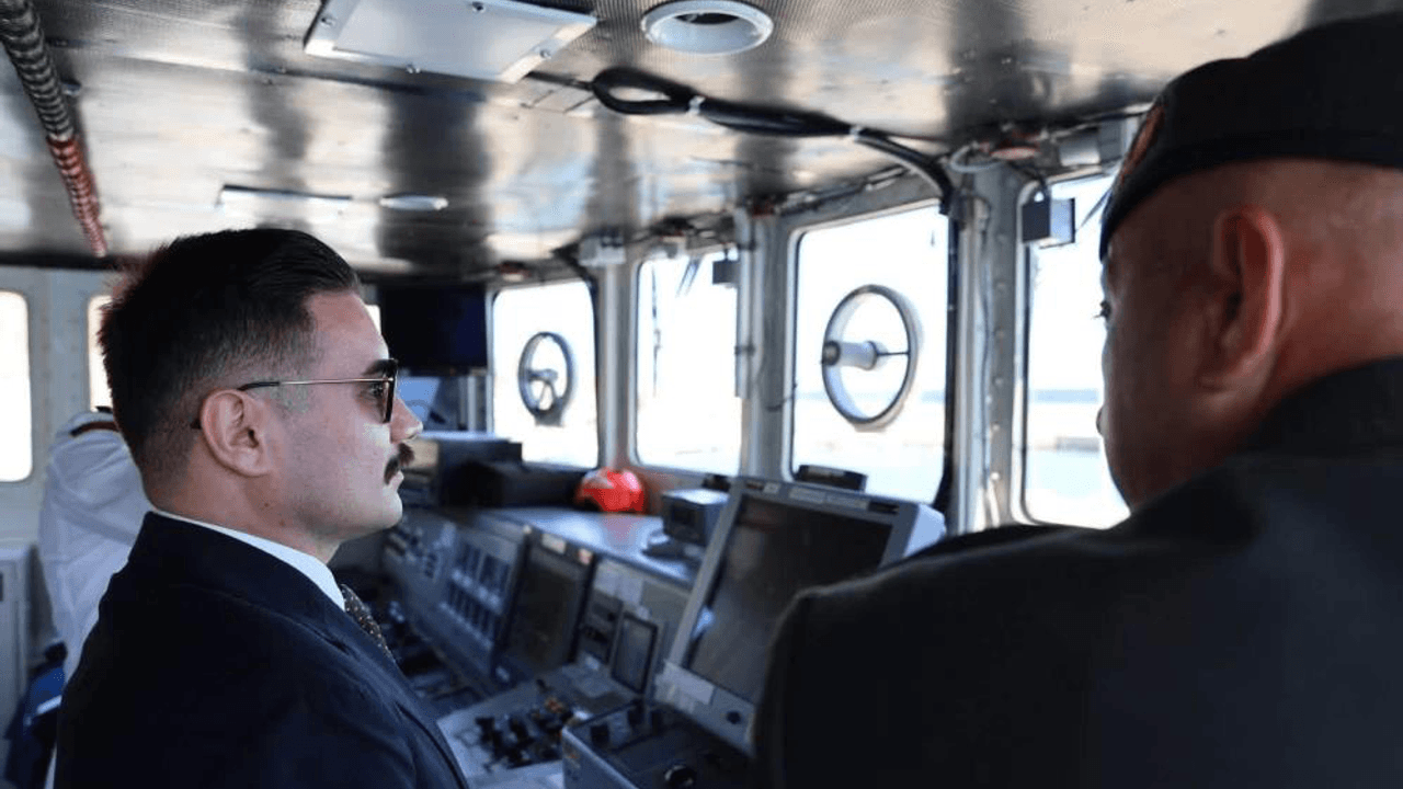 Kaymakam Acar’dan Sahil Güvenlik Botu ‘TCSG-91’de inceleme
